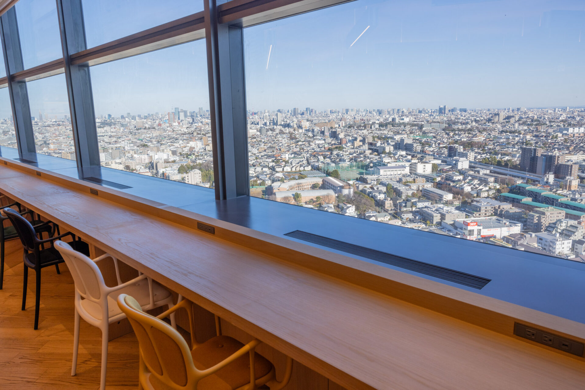 LOUNGE STUDIOからの景色