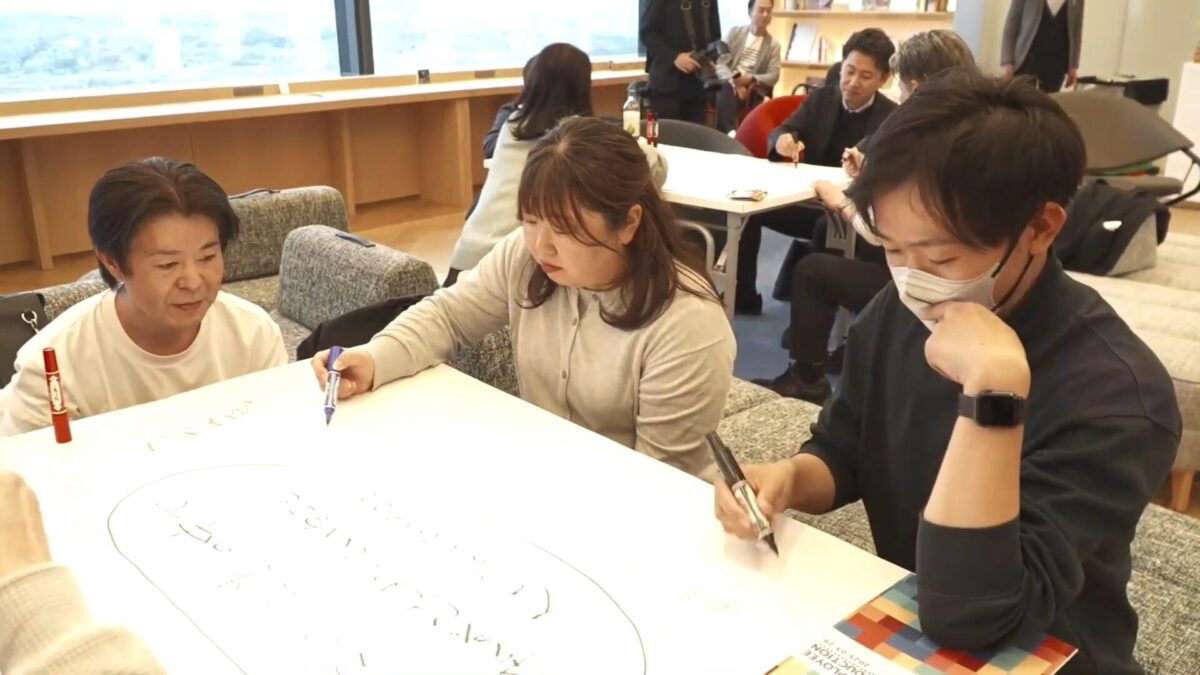 GMOグローバルスタジオで開催した株式会社JCM様の「40周年 全社総会」