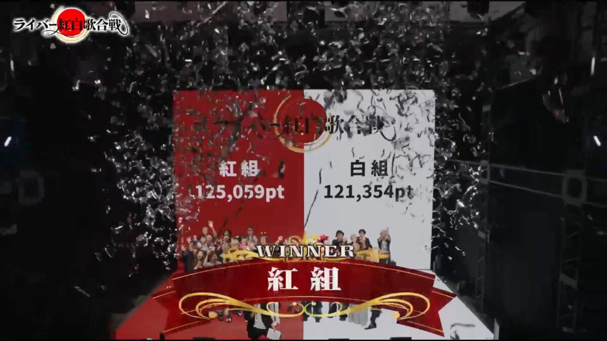 GMOグローバルスタジオで開催した「第1回ライバー紅白歌合戦」