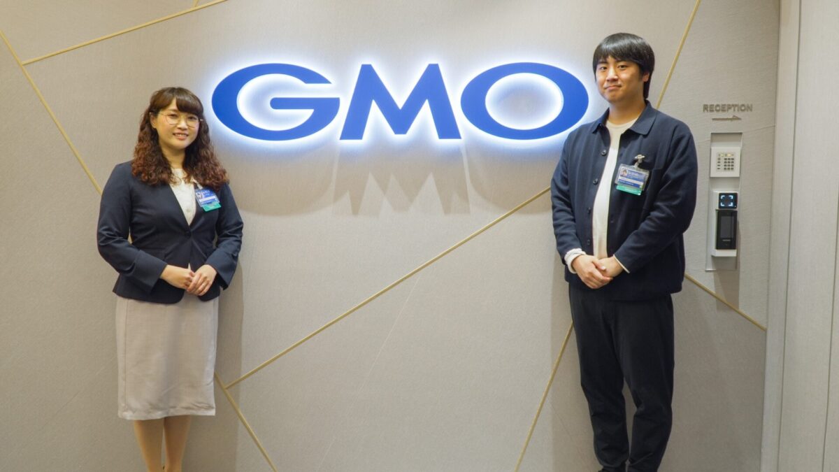 GMOインターネットグループのIR担当中武さんとGMOグローバルスタジオ長野