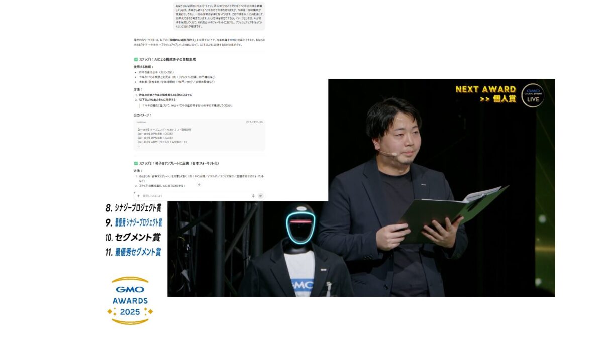 AIを使って台本制作工数を大幅に削減した