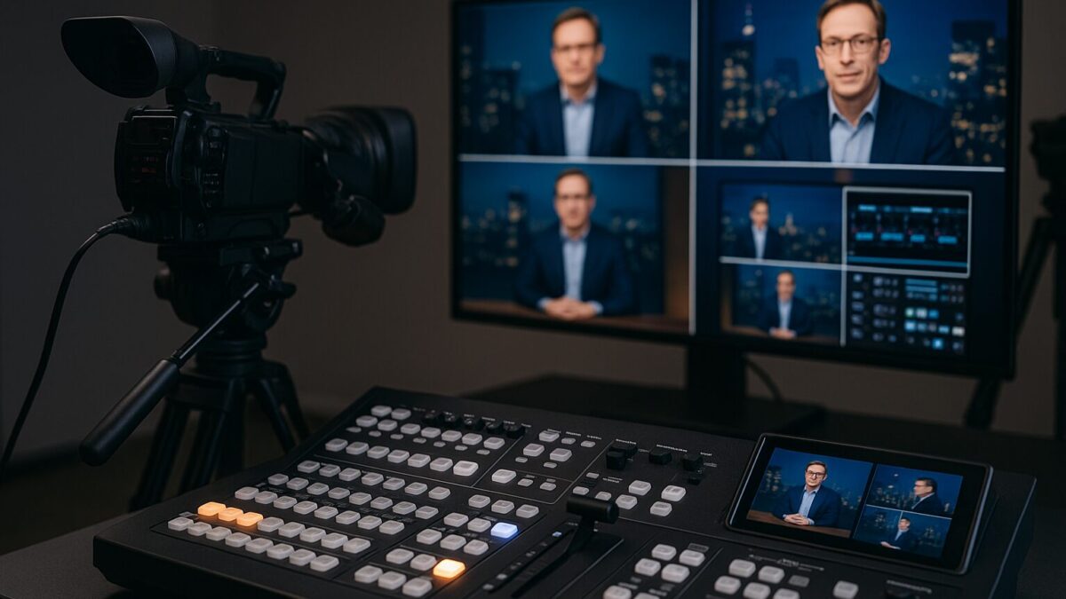 多様なカメラワークと最適なスイッチングが配信にストーリーを生み出す