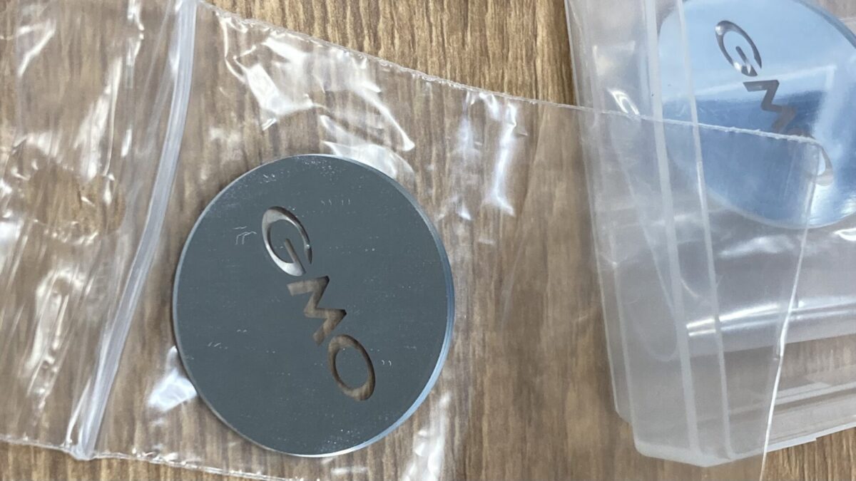 モノクロガラスGobo(オリジナルGobo)の外観