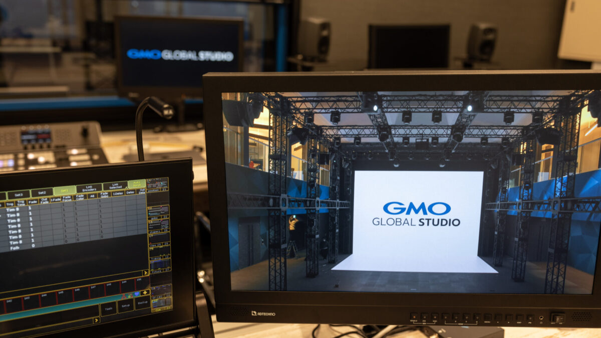 GMOグローバルスタジオの照明制御