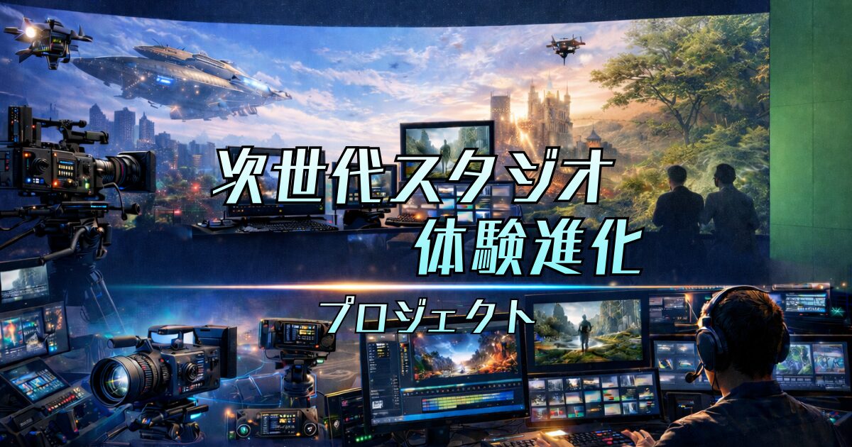 次世代スタジオ体験進化プロジェクト