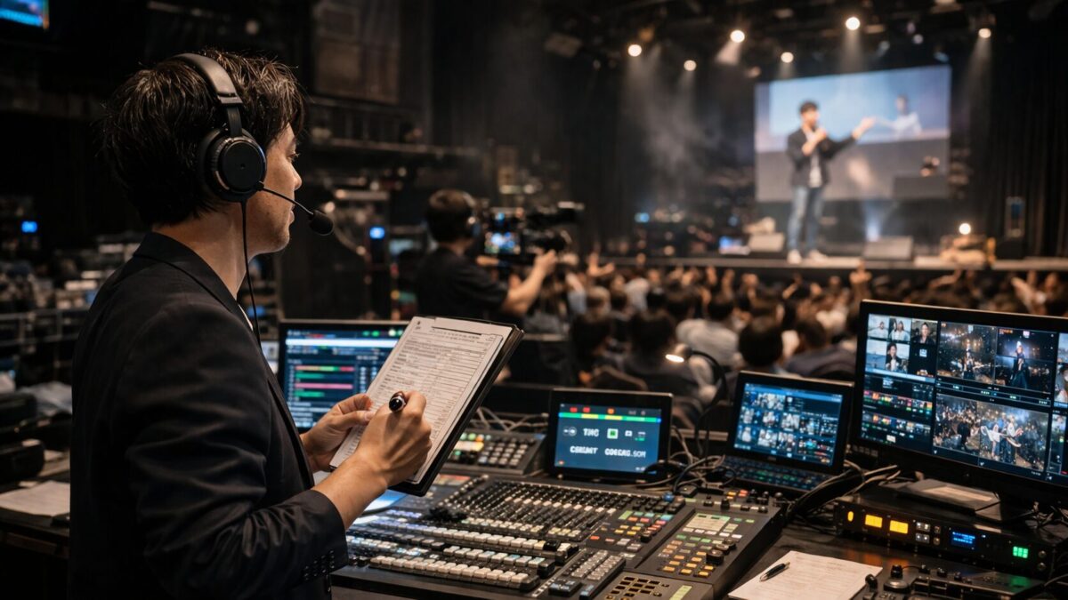 ハイブリッド型ファンミーティング当日の運営体制