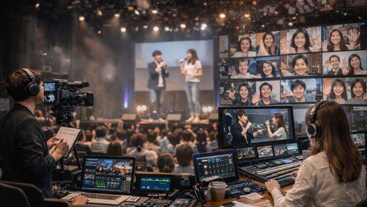 ハイブリッド型ファンミーティング