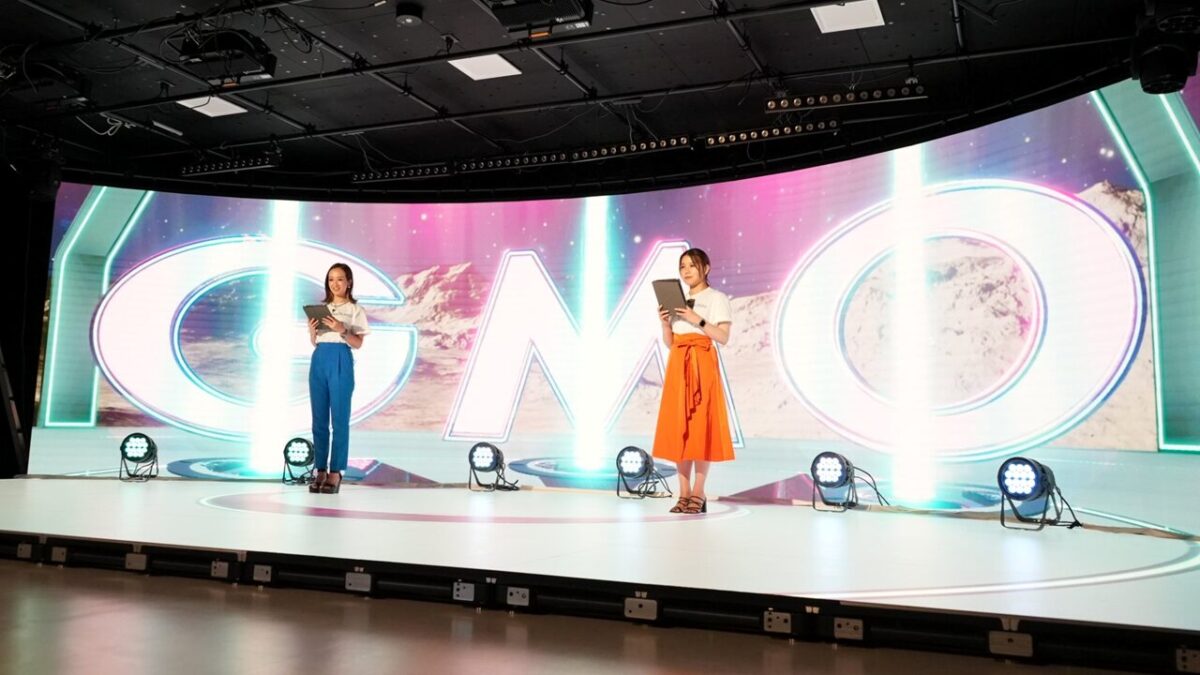 GMOアワード2022 撮影の様子