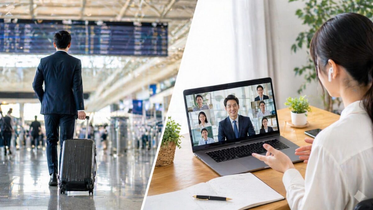 ハイブリッドイベントなら参加者の移動費を削減できる